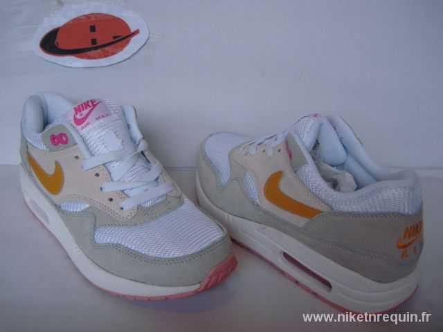 Nike Air Max 87 Blanc Gris Chaussures Jaunes 36-40